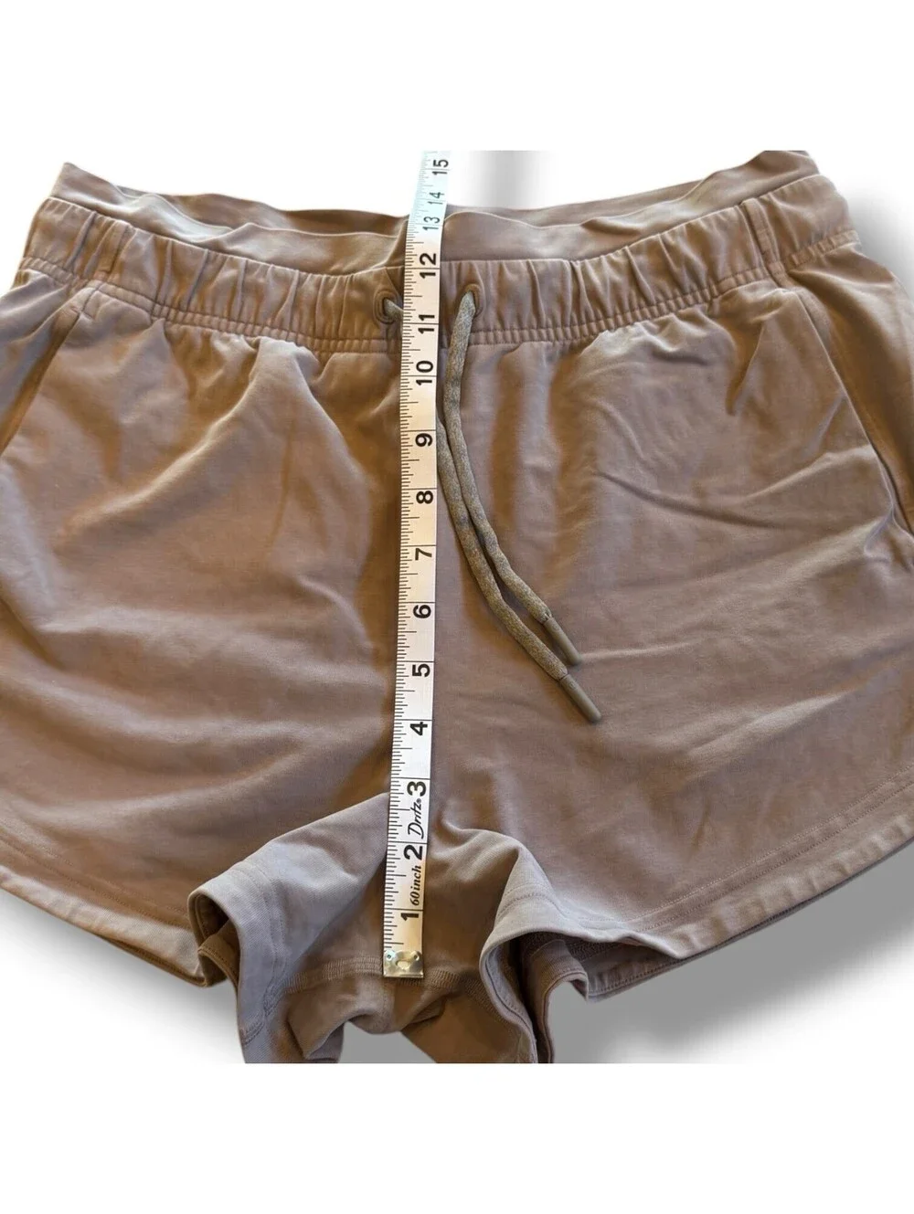 Lululemon Inner Glow Short Washed Half Moon Running Athletic Gym Yoga Pilate 8